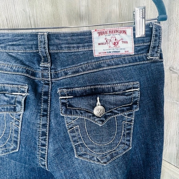 True Religion Echo Slim Straight Jeans - Picture 7 of 9